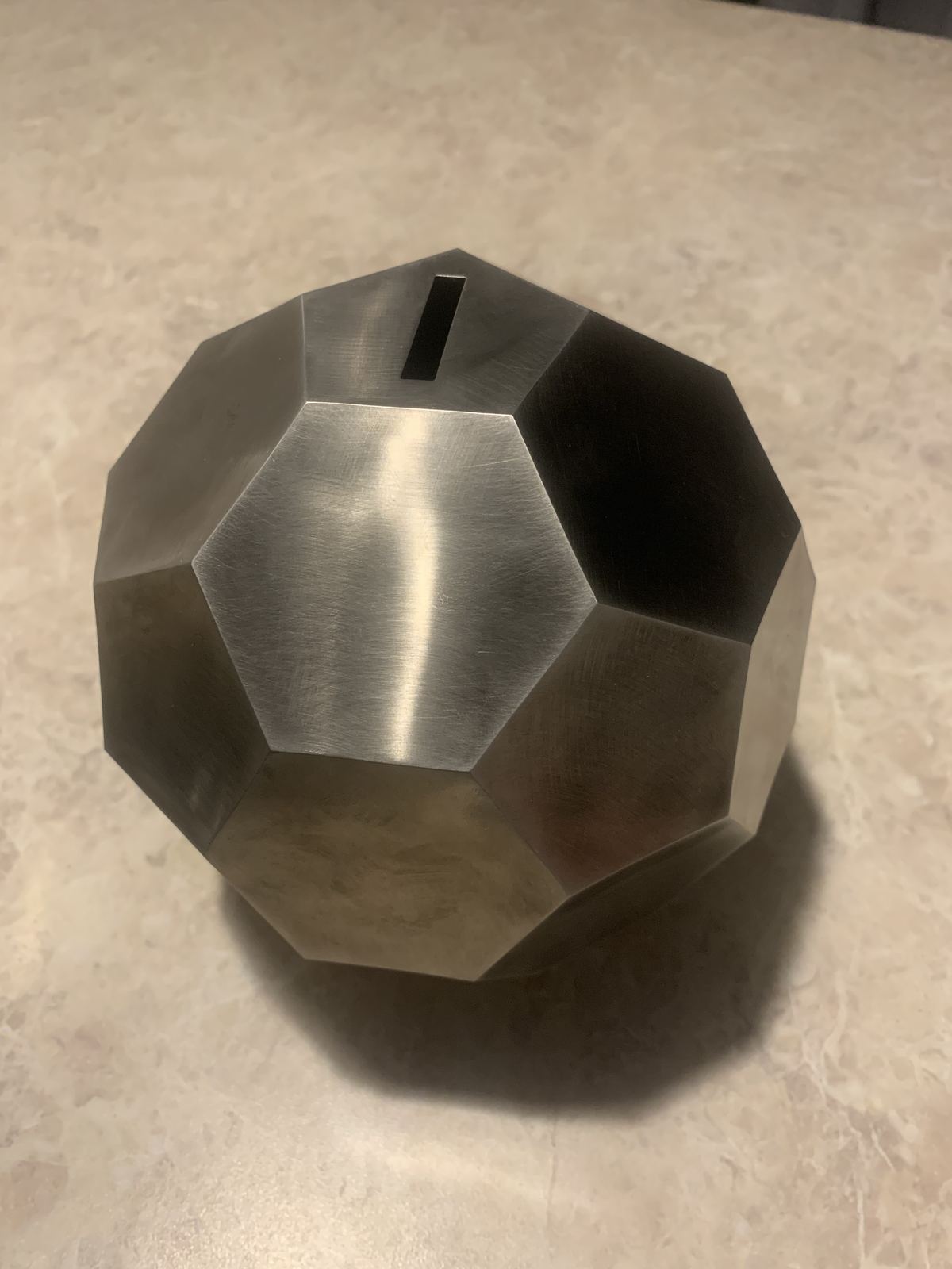 Precision fabricated metal part